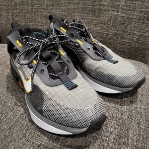 Nike Gray and Yellow Athletic Shoes